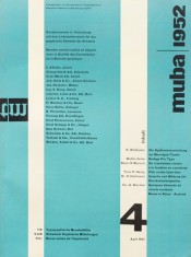 Cover from 1952 issue 4