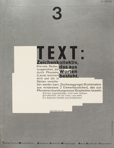 Cover from 1973 issue 3